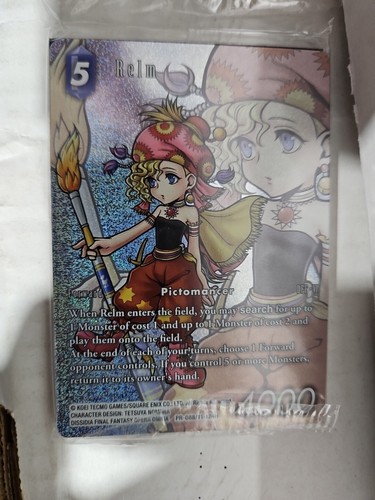 Final fantasy trading card - final,
